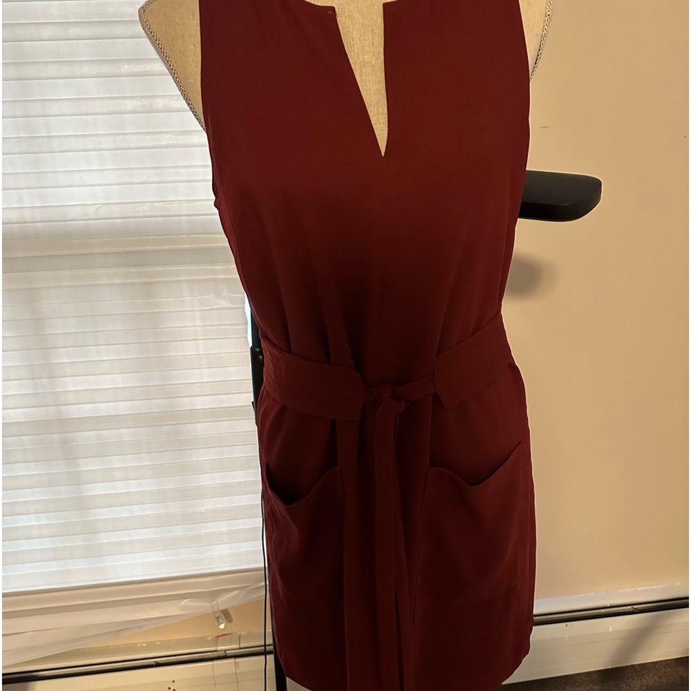 Joie burgundy dress
